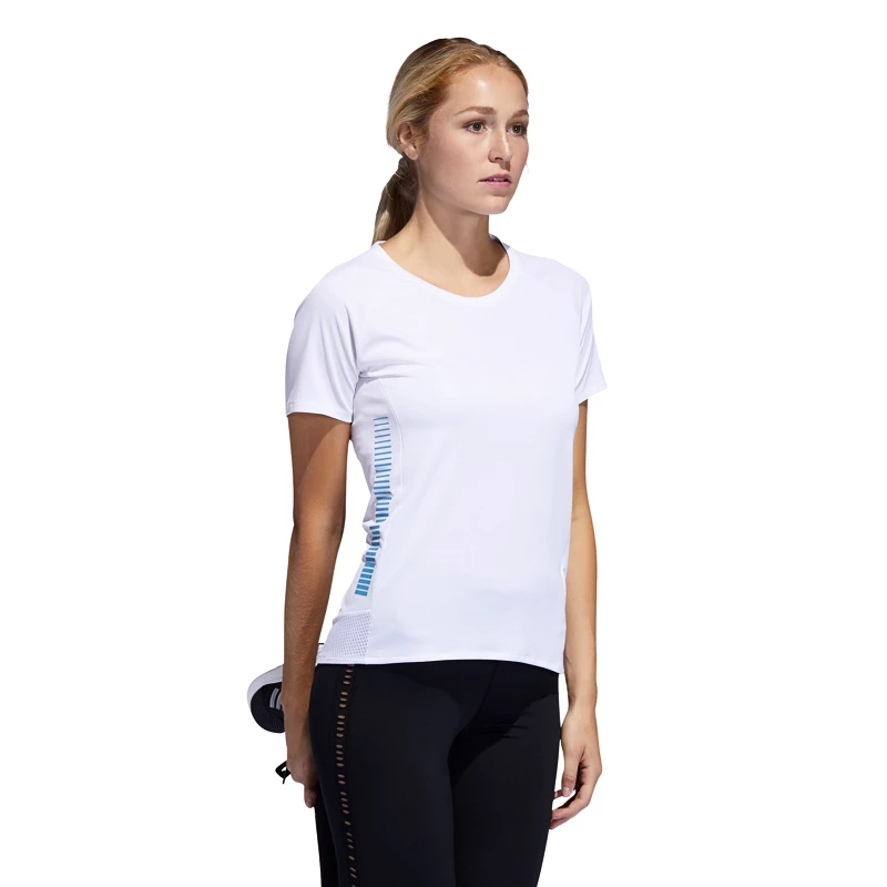 Dámské tričko adidas  25/7 Rise Up N Run Parley white L
