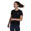 Dámské tričko adidas  Adizero Tee Black XS