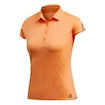 Dámské tričko adidas Club 3-Stripes Polo Orange - vel. M