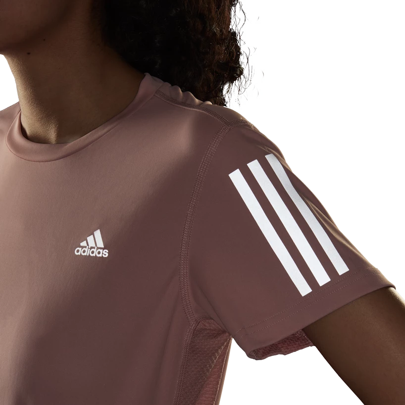 Dámské tričko adidas Own The Run Tee Wonder Mauve XS