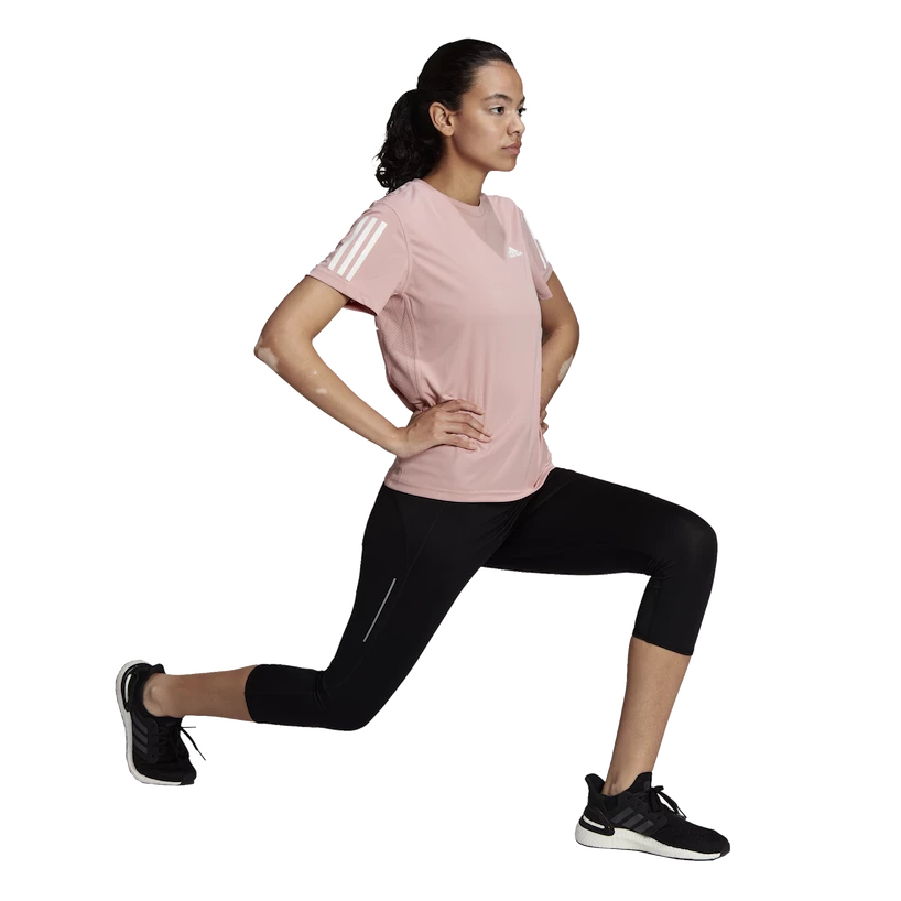Dámské tričko adidas Own The Run Tee Wonder Mauve XS
