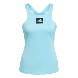 Dámské tričko adidas Paris Y-Tank Primeblue Aqua