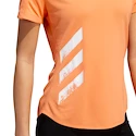 Dámské tričko adidas Run It  3S oranžové