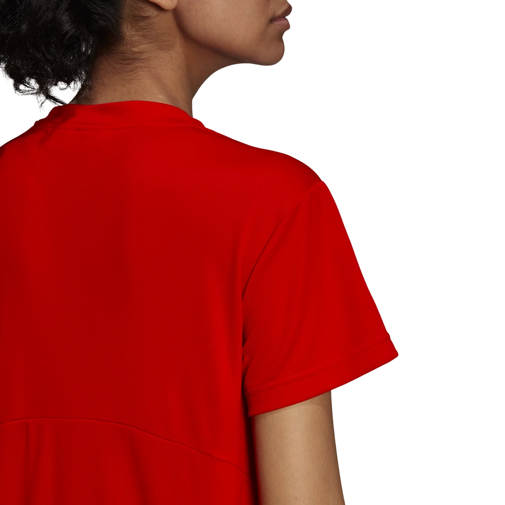 Dámské tričko adidas  Short Sleeve Tee Vivid Red