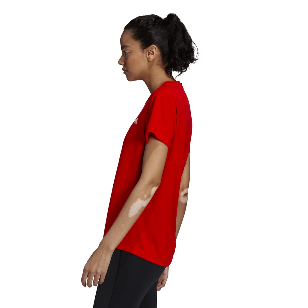 Dámské tričko adidas  Short Sleeve Tee Vivid Red