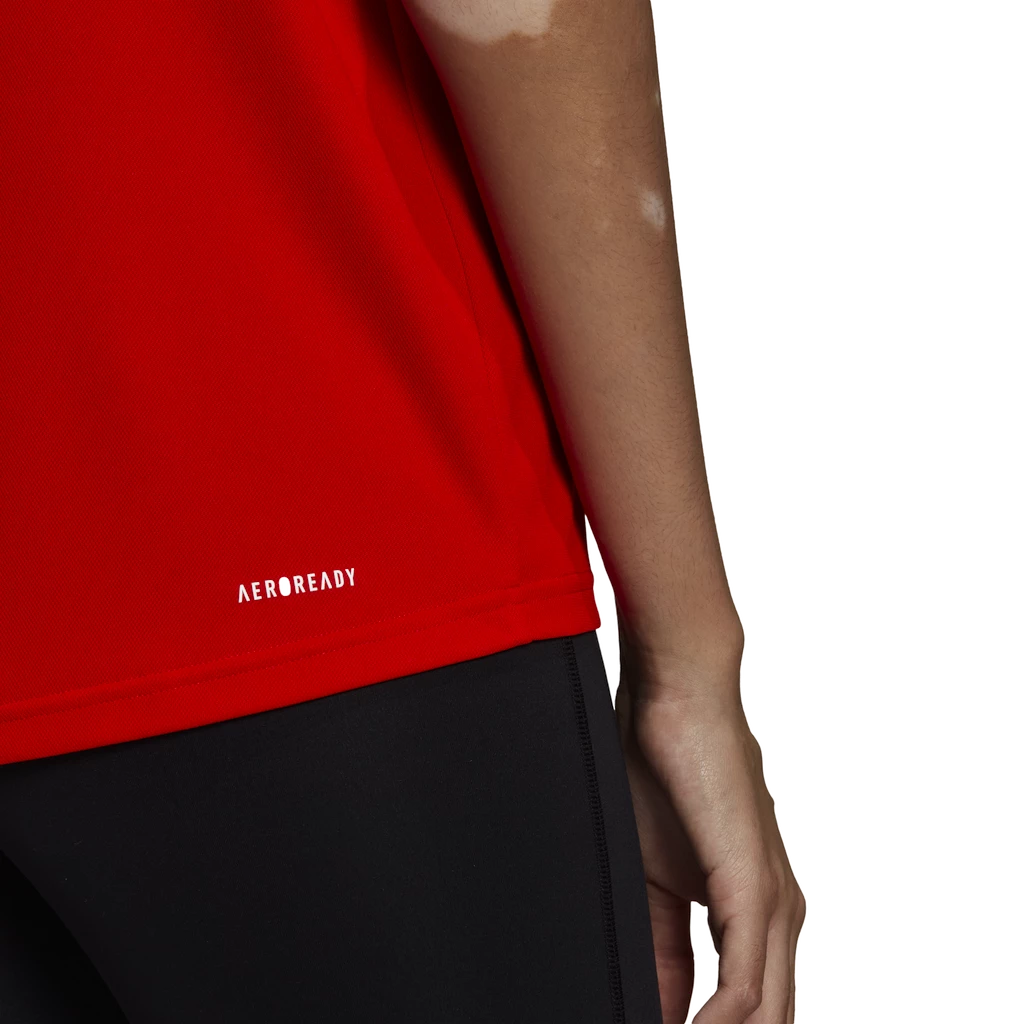 Dámské tričko adidas  Short Sleeve Tee Vivid Red