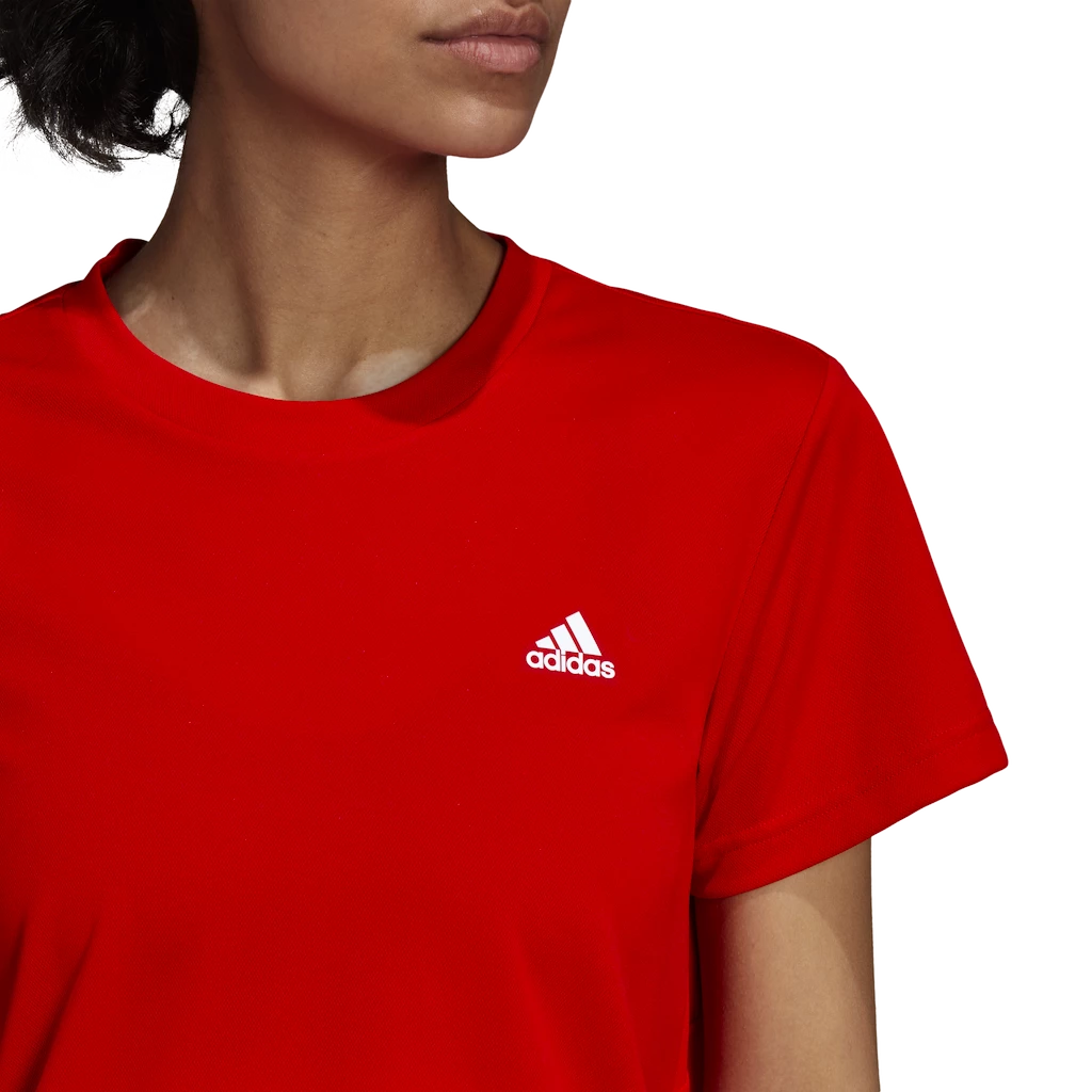 Dámské tričko adidas  Short Sleeve Tee Vivid Red