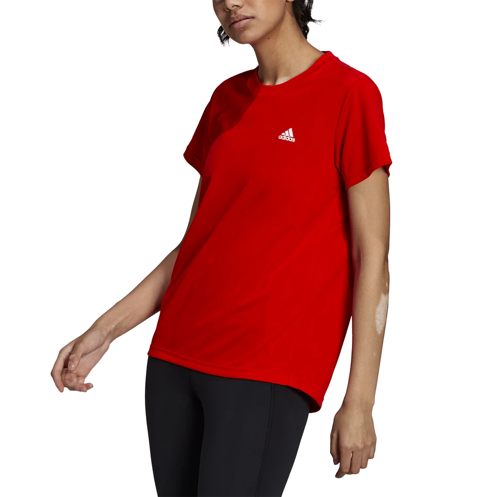 Dámské tričko adidas  Short Sleeve Tee Vivid Red