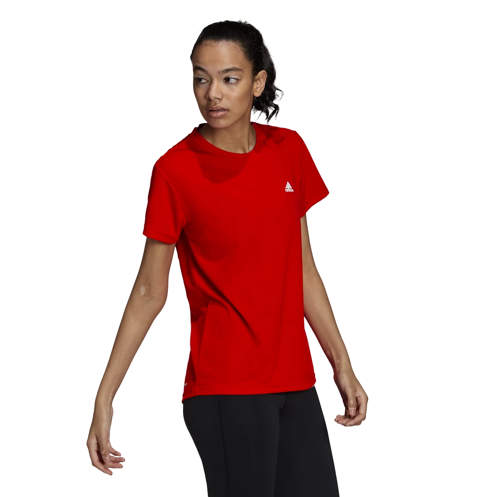 Dámské tričko adidas  Short Sleeve Tee Vivid Red