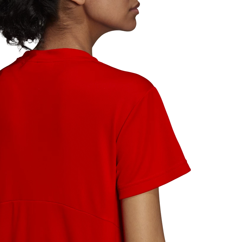 Dámské tričko adidas  Short Sleeve Tee Vivid Red XS