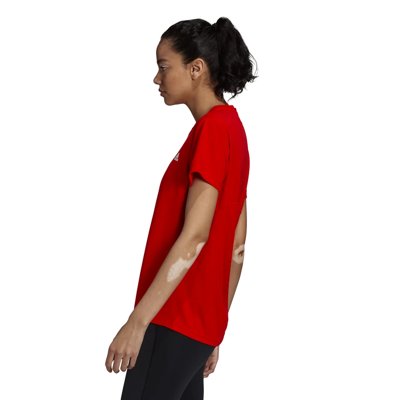 Dámské tričko adidas  Short Sleeve Tee Vivid Red XS