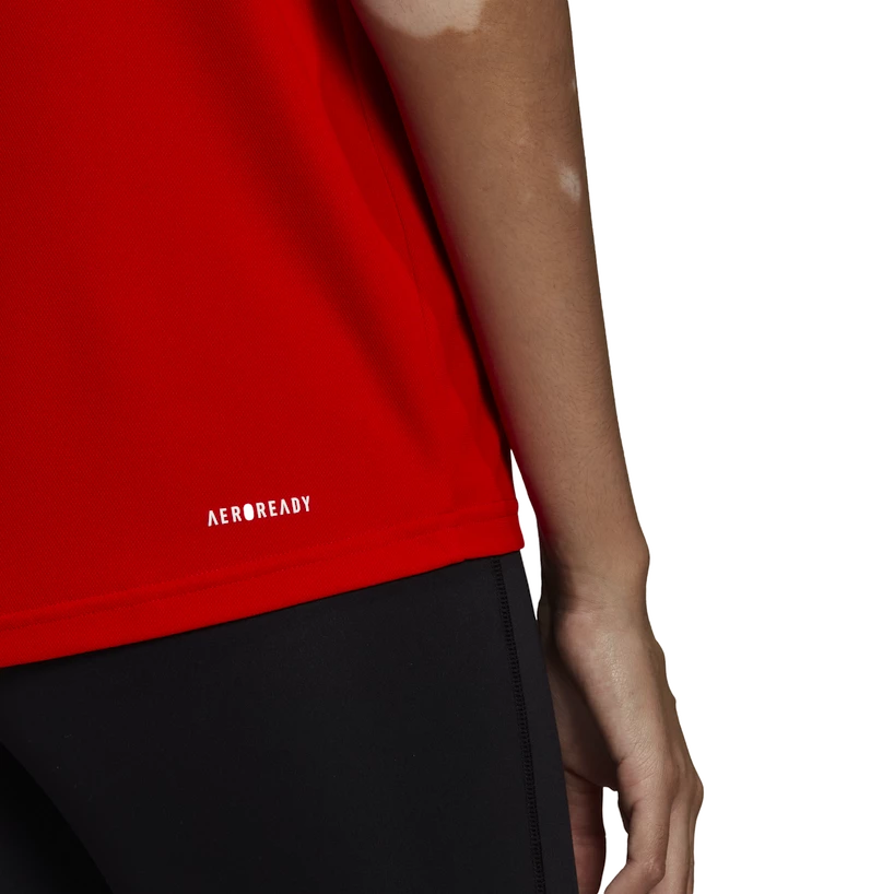 Dámské tričko adidas  Short Sleeve Tee Vivid Red XS