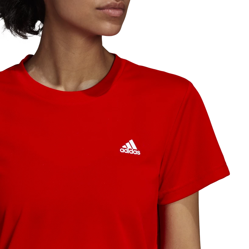 Dámské tričko adidas  Short Sleeve Tee Vivid Red XS