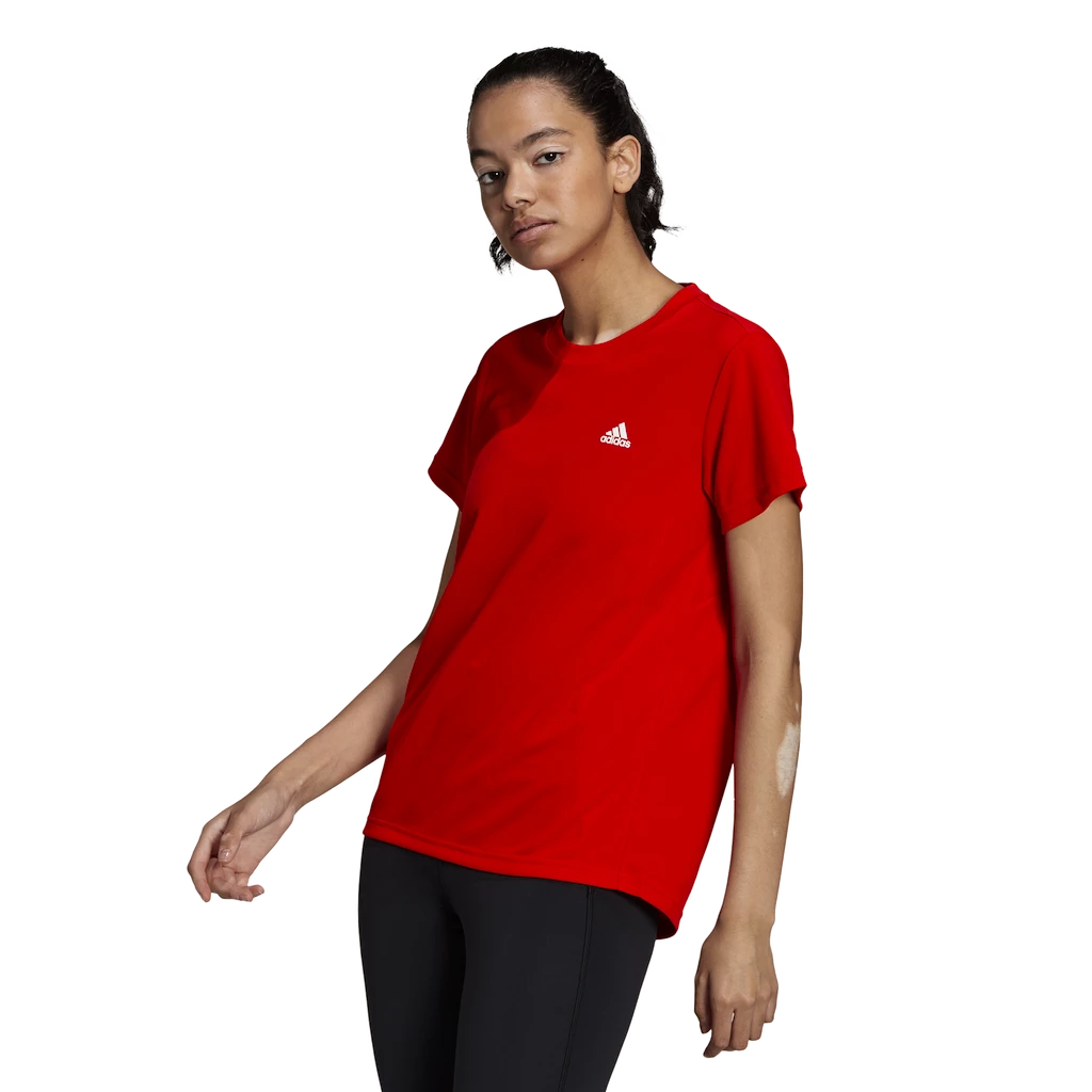 Dámské tričko adidas  Short Sleeve Tee Vivid Red XS