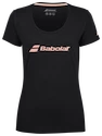 Dámské tričko Babolat  Exercise Babolat Tee Women Black