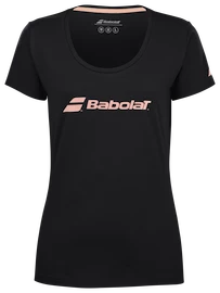 Dámské tričko Babolat Exercise Babolat Tee Women Black