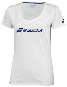 Dámské tričko Babolat  Exercise Babolat Tee Women White S