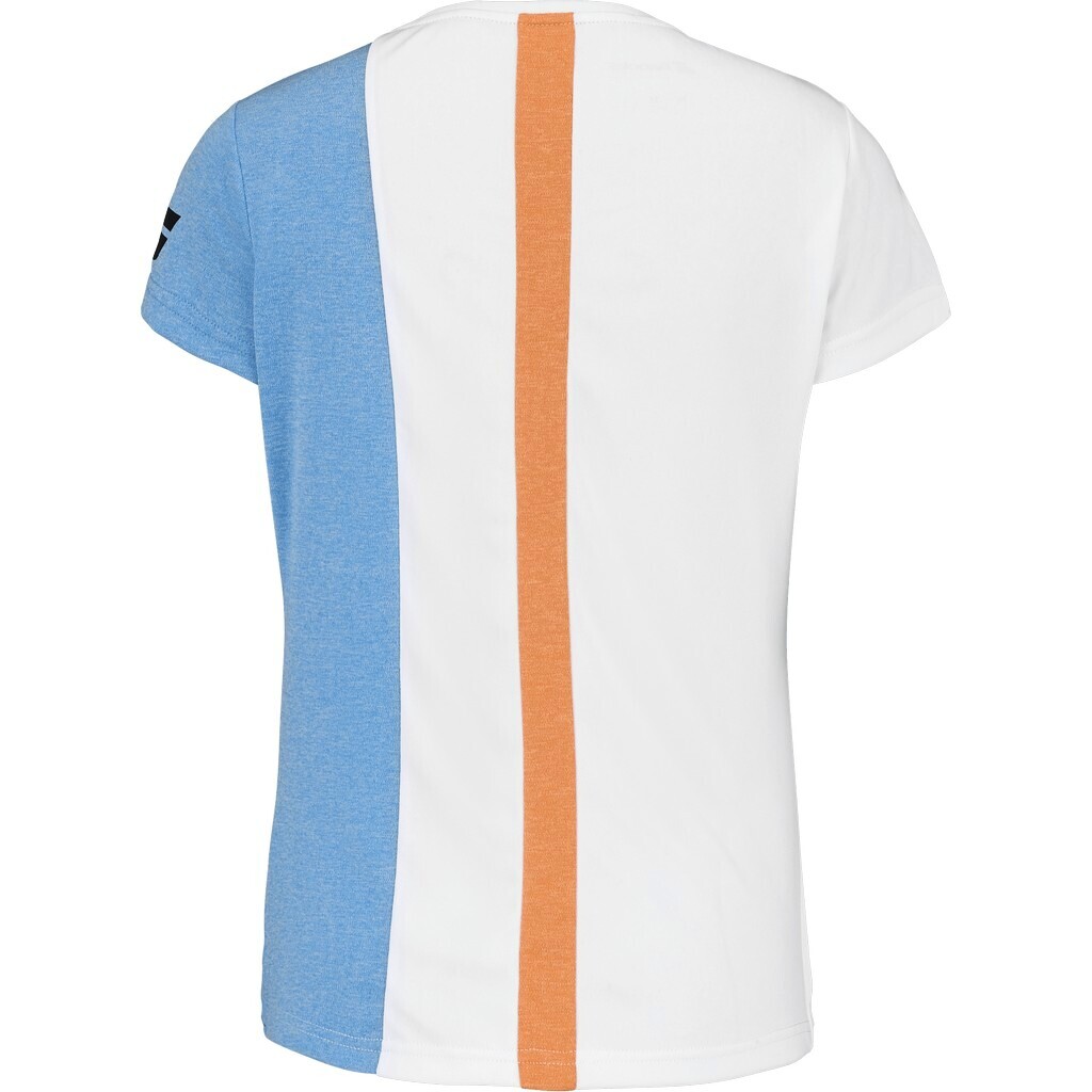 Dámské tričko Babolat  Play Cap Sleeve Top Women White/Blue Hthr M - thumb (2)