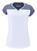 Dámské tričko Babolat  Play Cap Sleeve Top Women White/Blue M