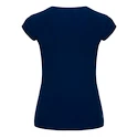 Dámské tričko BIDI BADU  Bella 2.0 Tech V-Neck Tee Dark Blue