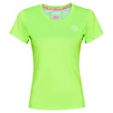 Dámské tričko BIDI BADU  Eve Tech Roundneck Tee Neon Green