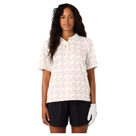 Dámské tričko CCM Polo Print Blanc
