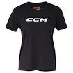 Dámské tričko CCM  Team Tee Black XS