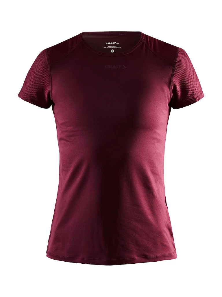 Dámské tričko Craft ADV Essence Slim SS Red