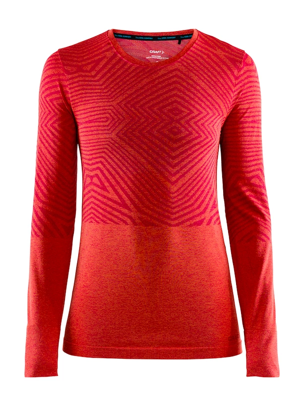 Dámské tričko Craft  Cool Comfort LS pink S