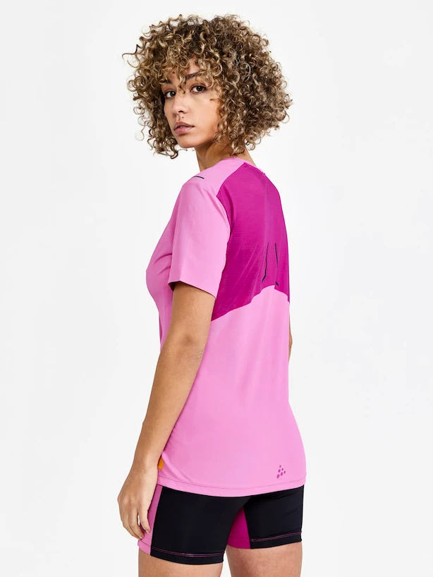 Dámské tričko Craft Pro Hypervent SS Pink S