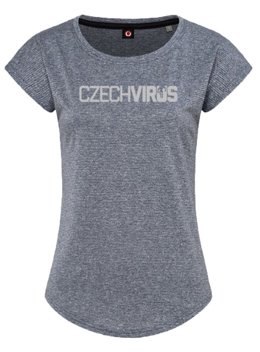 Product detail of Dámské tričko Czech Virus  Recycled Gray S