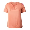 Dámské tričko Endurance Bree Melange S/S Tee Blooming Dahlia