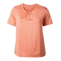 Dámské tričko Endurance Bree Melange S/S Tee Blooming Dahlia