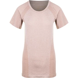 Dámské tričko Endurance Halen Seamless S/S Tee Warm Taupe