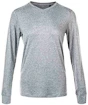 Dámské tričko Endurance  Kusina Melange Sustainable LS Tee Grey 36
