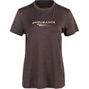 Dámské tričko Endurance Wange Melange S/S Tee Black Bean