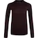 Dámské tričko Endurance  Yalia Seamless Wool Print LS Baselayer Dark Purple