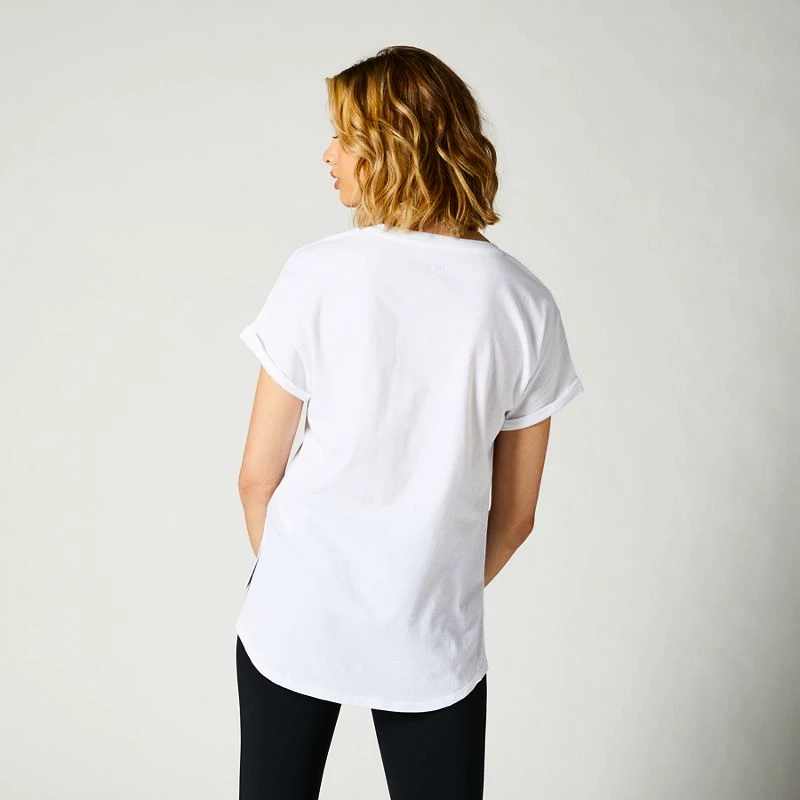 Dámské tričko Fox  Boundary Ss Top White