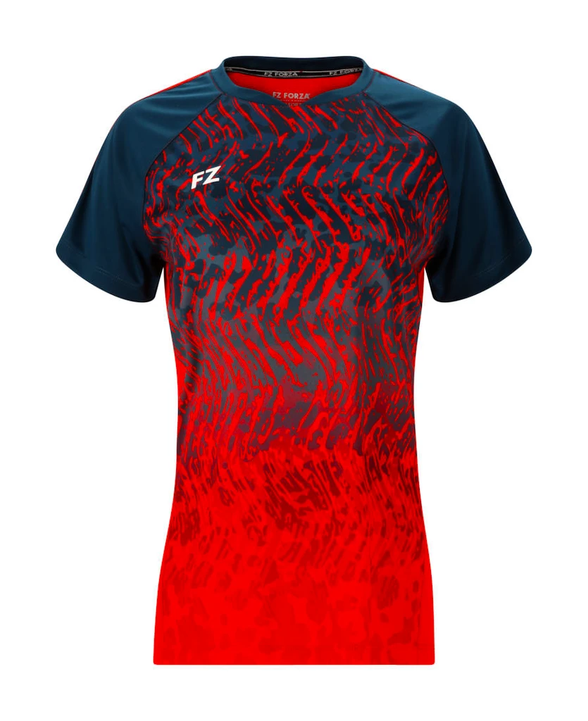 Dámské tričko FZ Forza  Alva W S/S Tee Fiery Red M