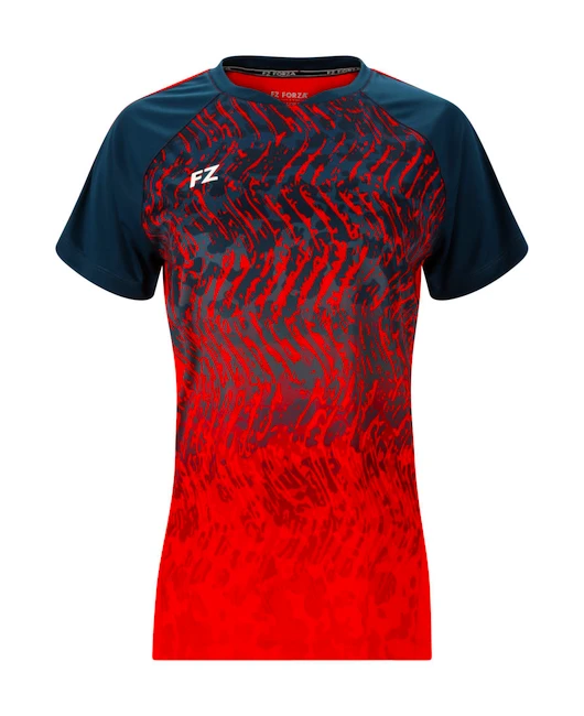 Dámské tričko FZ Forza  Alva W S/S Tee Fiery Red M
