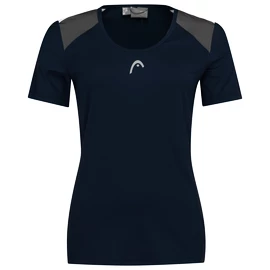 Dámské tričko Head Club 22 Tech T-Shirt Women Dark Blue