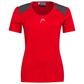 Dámské tričko Head Club 22 Tech T-Shirt Women Red