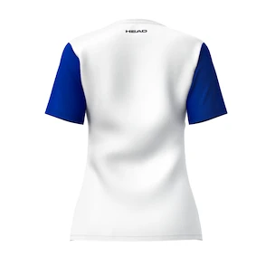 Dámské tričko Head  CLUB 25 TECH T-Shirt Women Royal/White