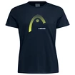 Dámské tričko Head  Club Lara T-Shirt Women Dark Blue