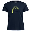 Dámské tričko Head  Club Lara T-Shirt Women Dark Blue