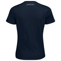 Dámské tričko Head  Club Lara T-Shirt Women Dark Blue/Yellow