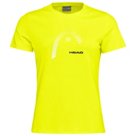 Dámské tričko Head Club Lara T-Shirt Women Dark Yellow