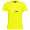 Dámské tričko Head  Club Lara T-Shirt Women Yellow