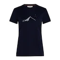 Dámské tričko Icebreaker Merino 150 Tech Lite SS T South Const Midnight Navy M