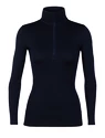 Dámské tričko Icebreaker  W 260 Tech LS Half Zip MIDNIGHT NAVY